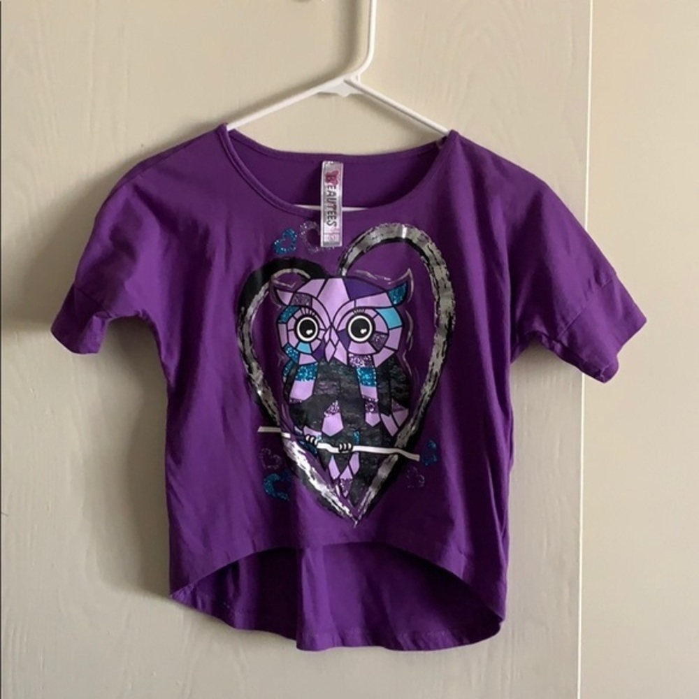 Beautees Tee size girls large pre owned